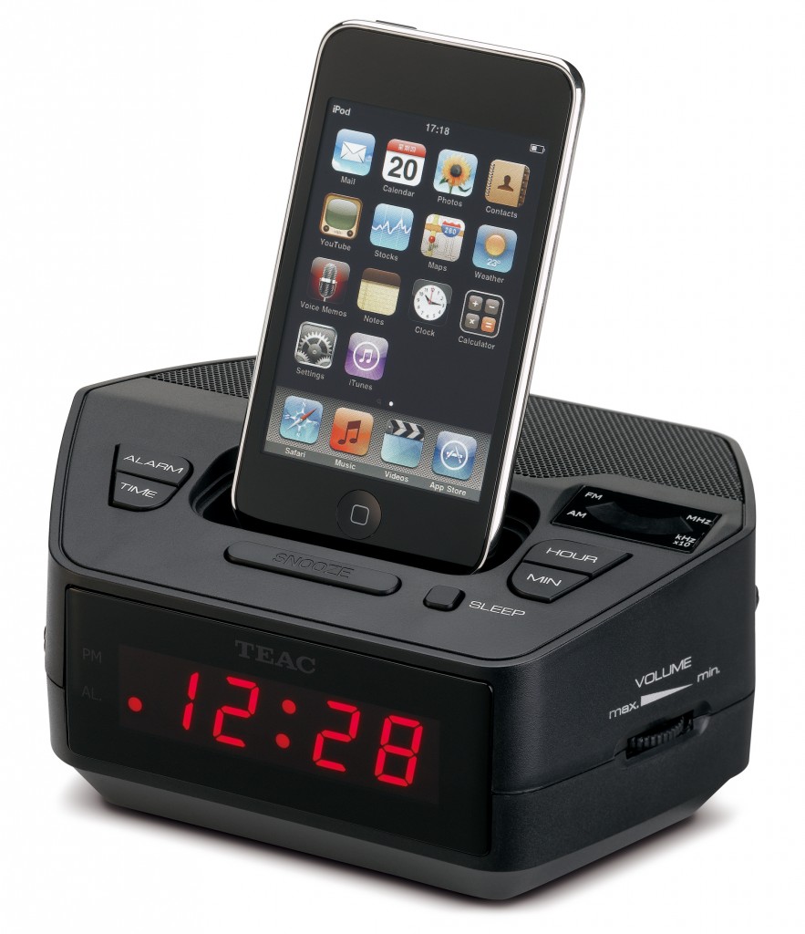 teac ipod dock clock radio